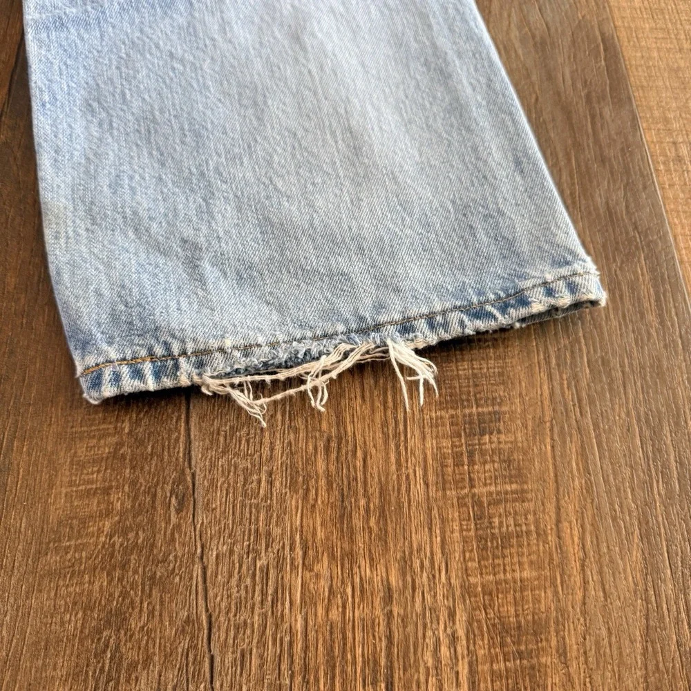 Vintage Y2K Levis 501 Jeans 36x30 Mens Distressed Grunge Button Fly 2002